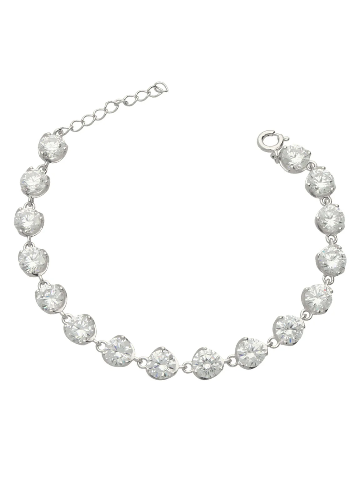 Pulseira em prata 925 com zircónia - Image 2