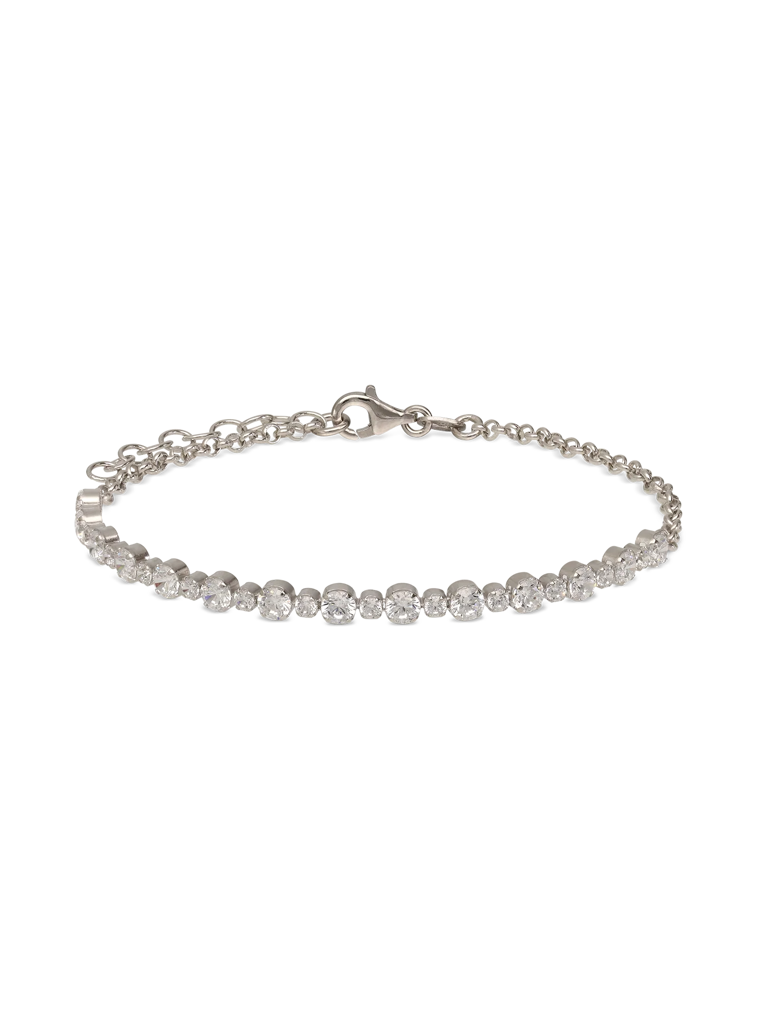 Pulseira em prata 925 com zircónia - Image 2