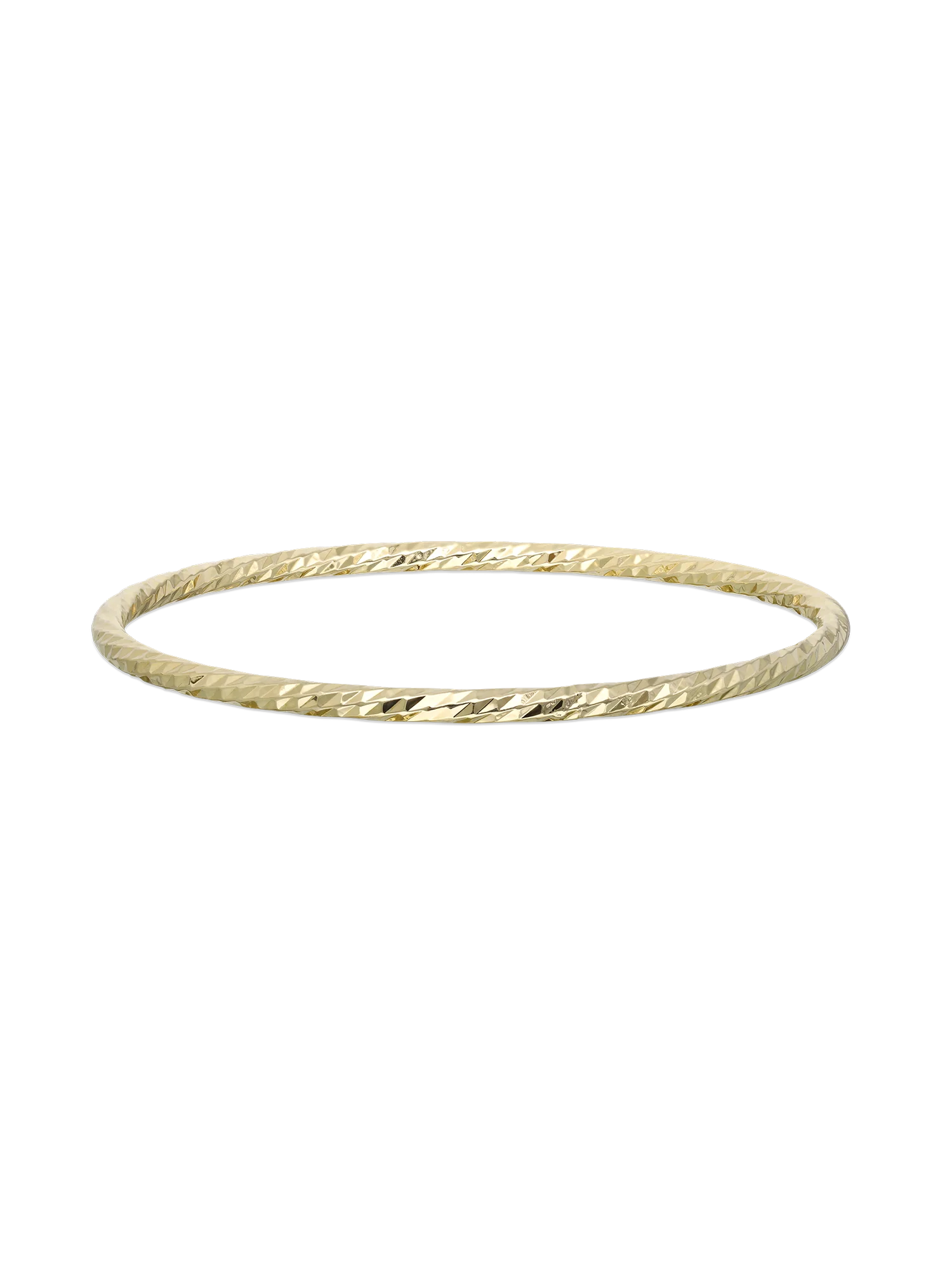 Pulseira rígida banhada a Ouro