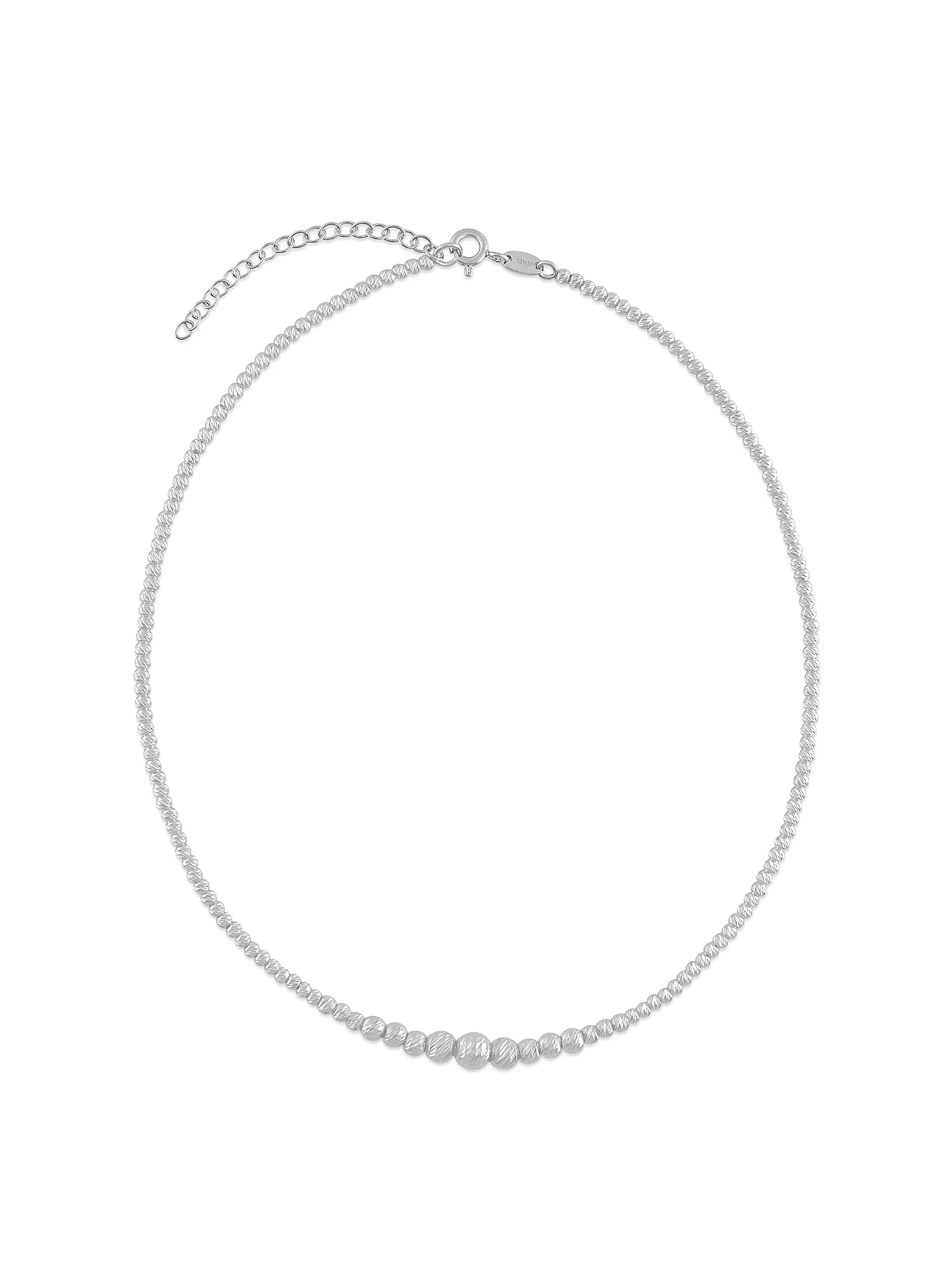 Colar choker em prata 925