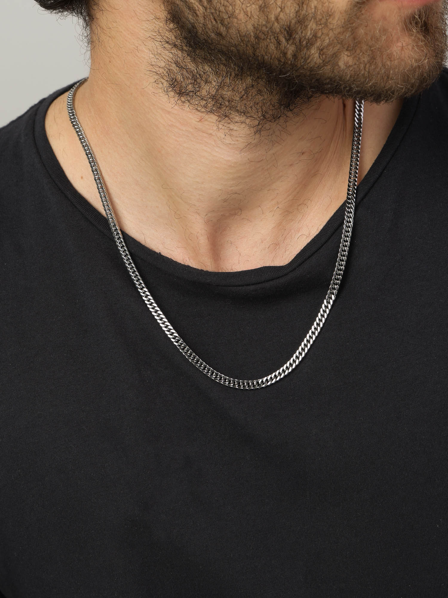 Colar masculino em aço inoxidável - Image 2