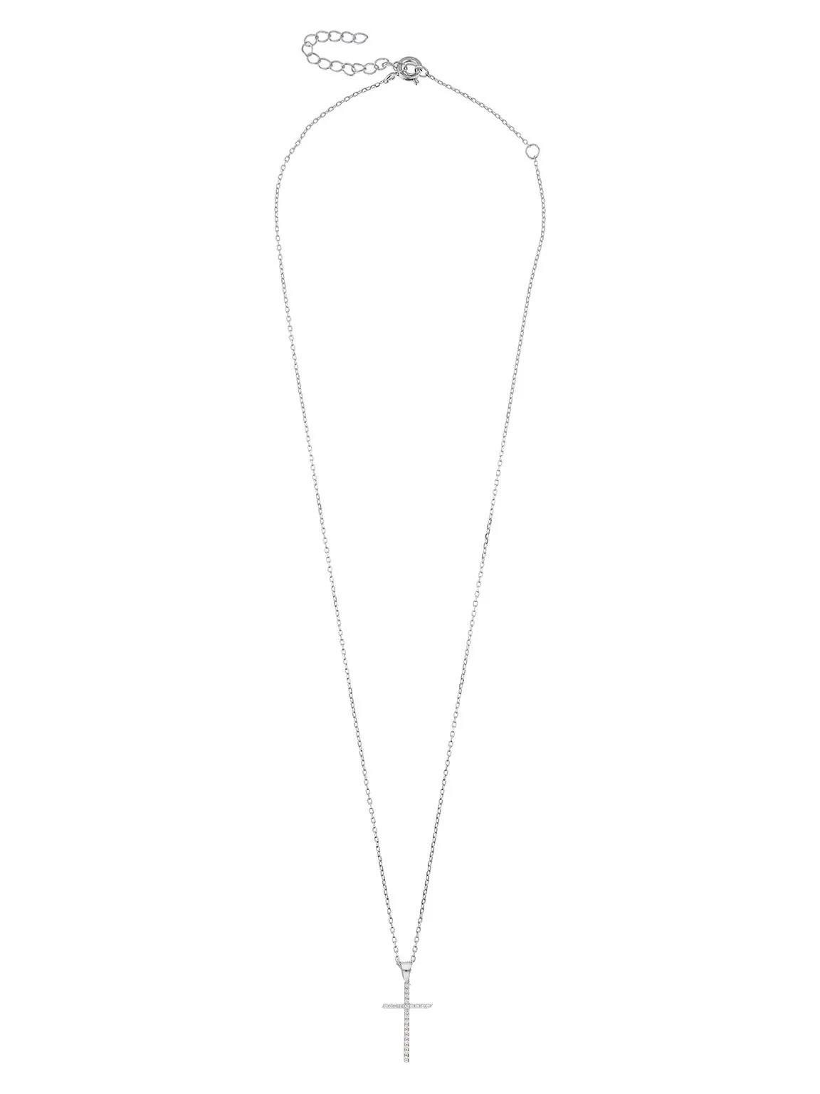 Fio com pendente em prata 925 com zircónia - Image 2