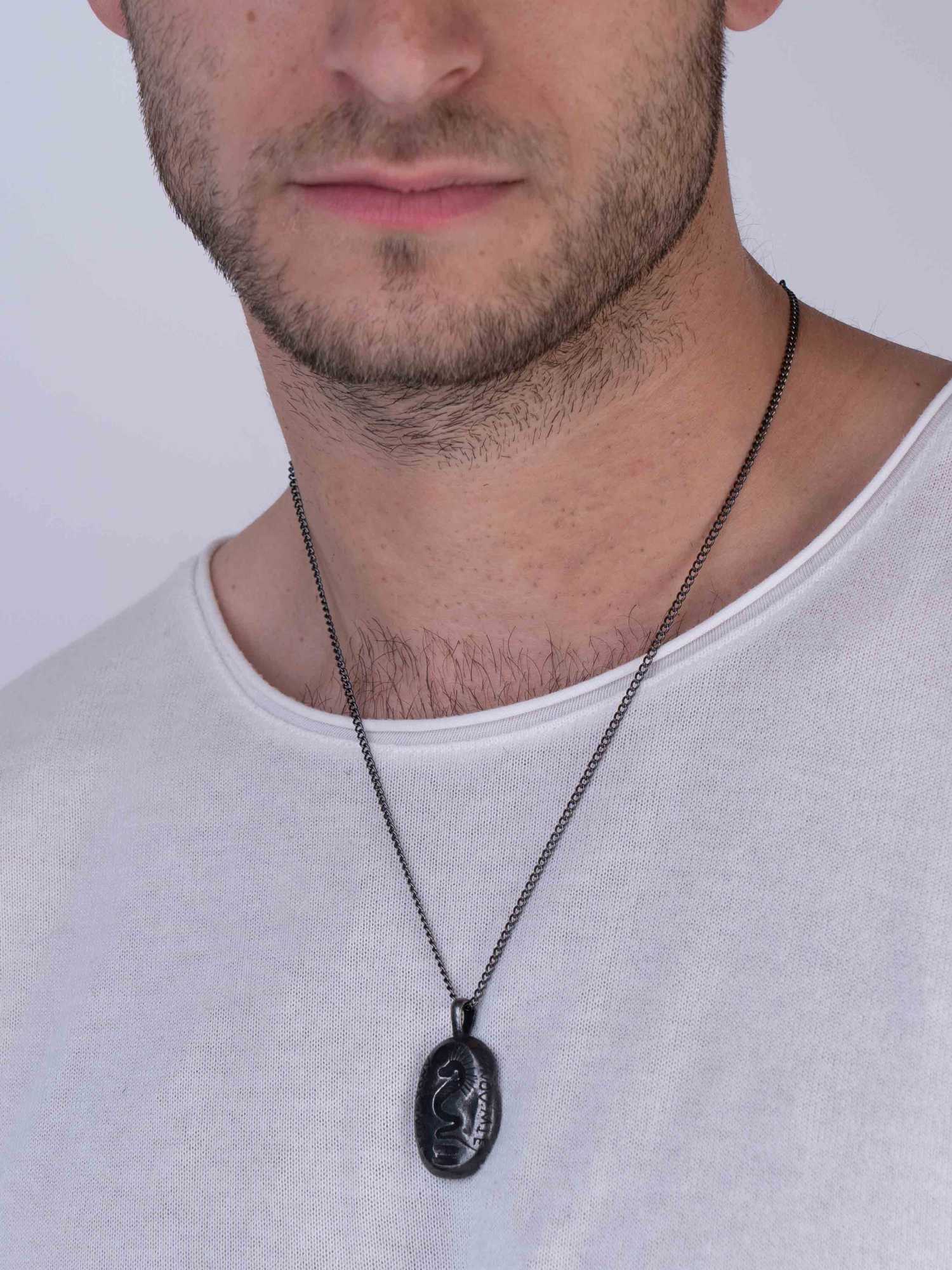 Colar masculino em aço inoxidável - Image 2