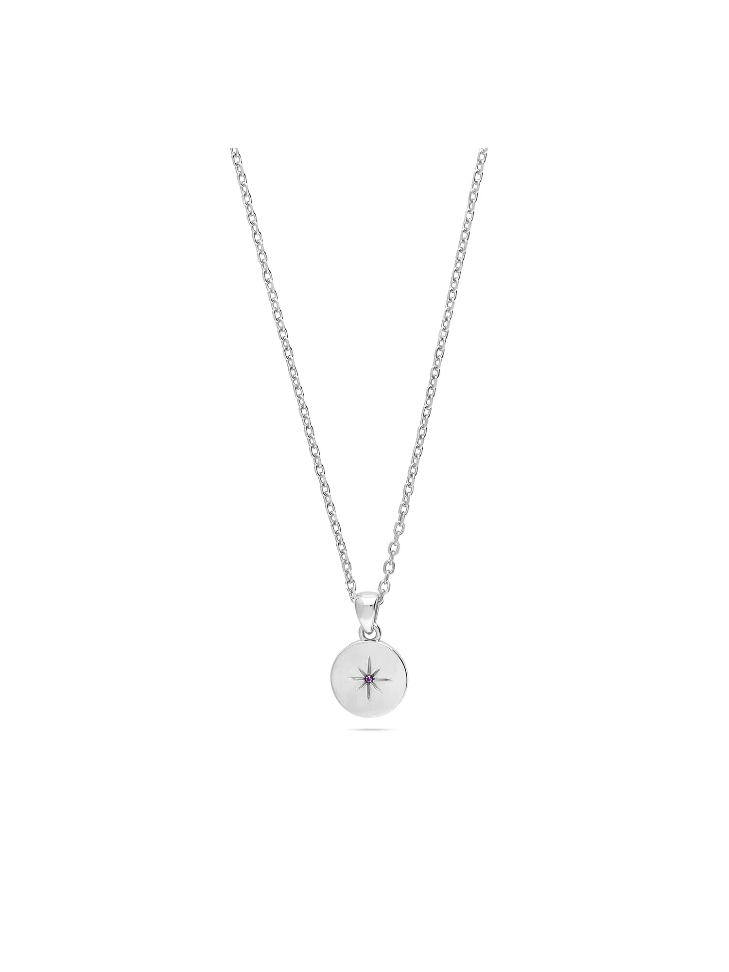 Fio com pendente do signo Gémeos em prata 925 - Image 2