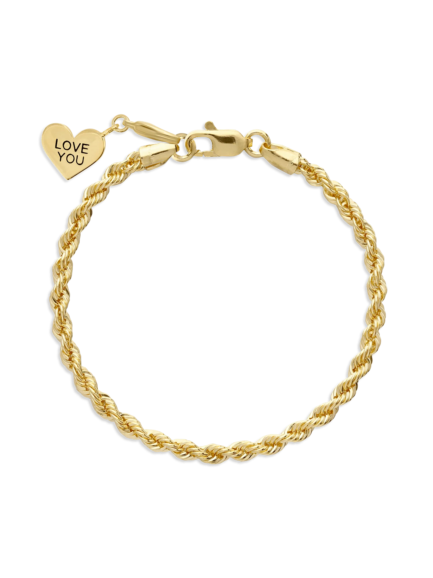 Pendente Love You banhado a ouro - Image 2