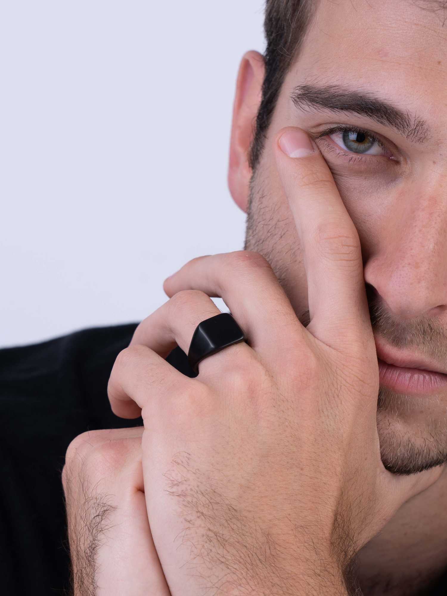Anel masculino em aço inoxidável - Image 3