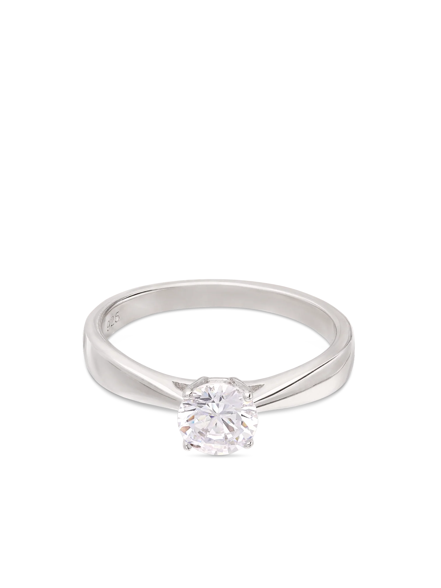 Anel em prata 925 com zircónia - Image 2